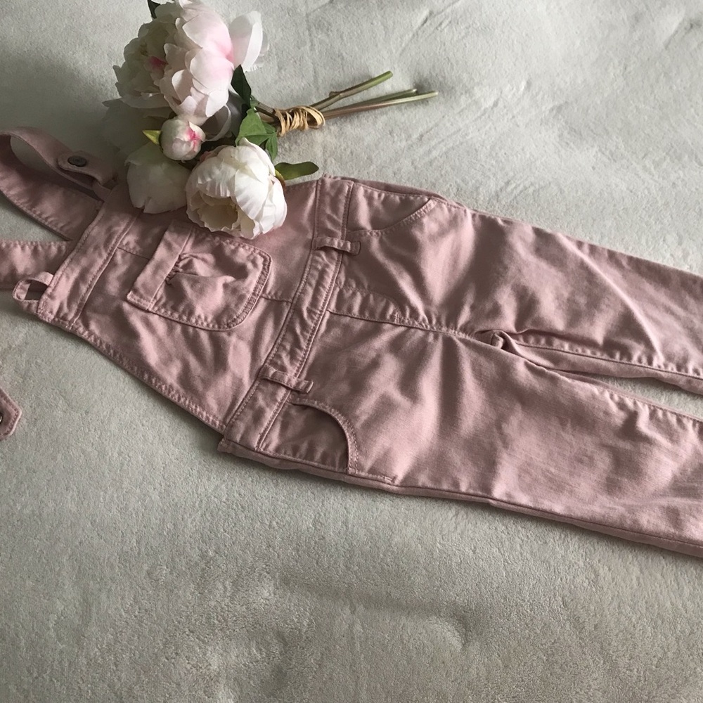 GAP pink overalls, 4T